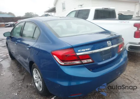 2015 Honda Civic Lx из США, поврежденный, VIN 19XFB2F55FE270568